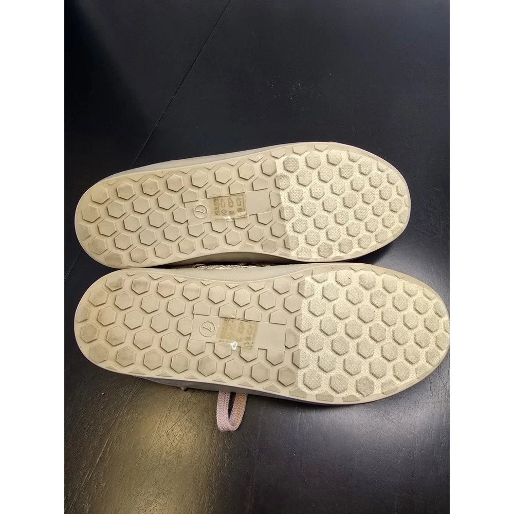 SHU SHOP PHILIPPA Snakeskin Lace‎ Up Sneakers Beige Gold Black White Size 7